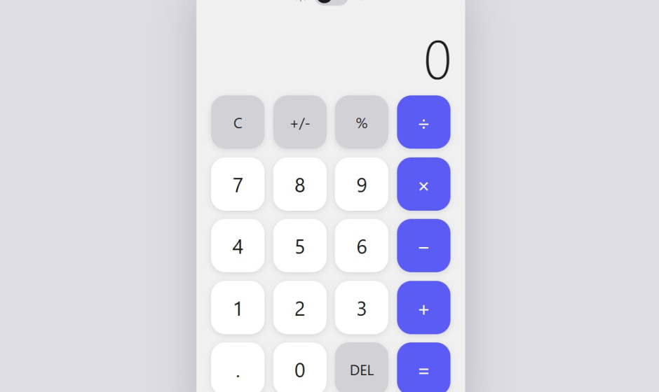 Calculator JavaScript